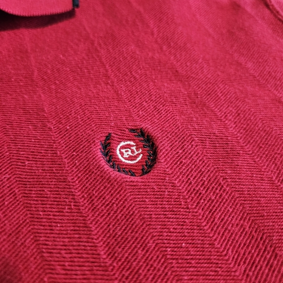 Vintage Chaps Ralph Lauren Vibrant Red Polo Shirt - Picture 4 of 5